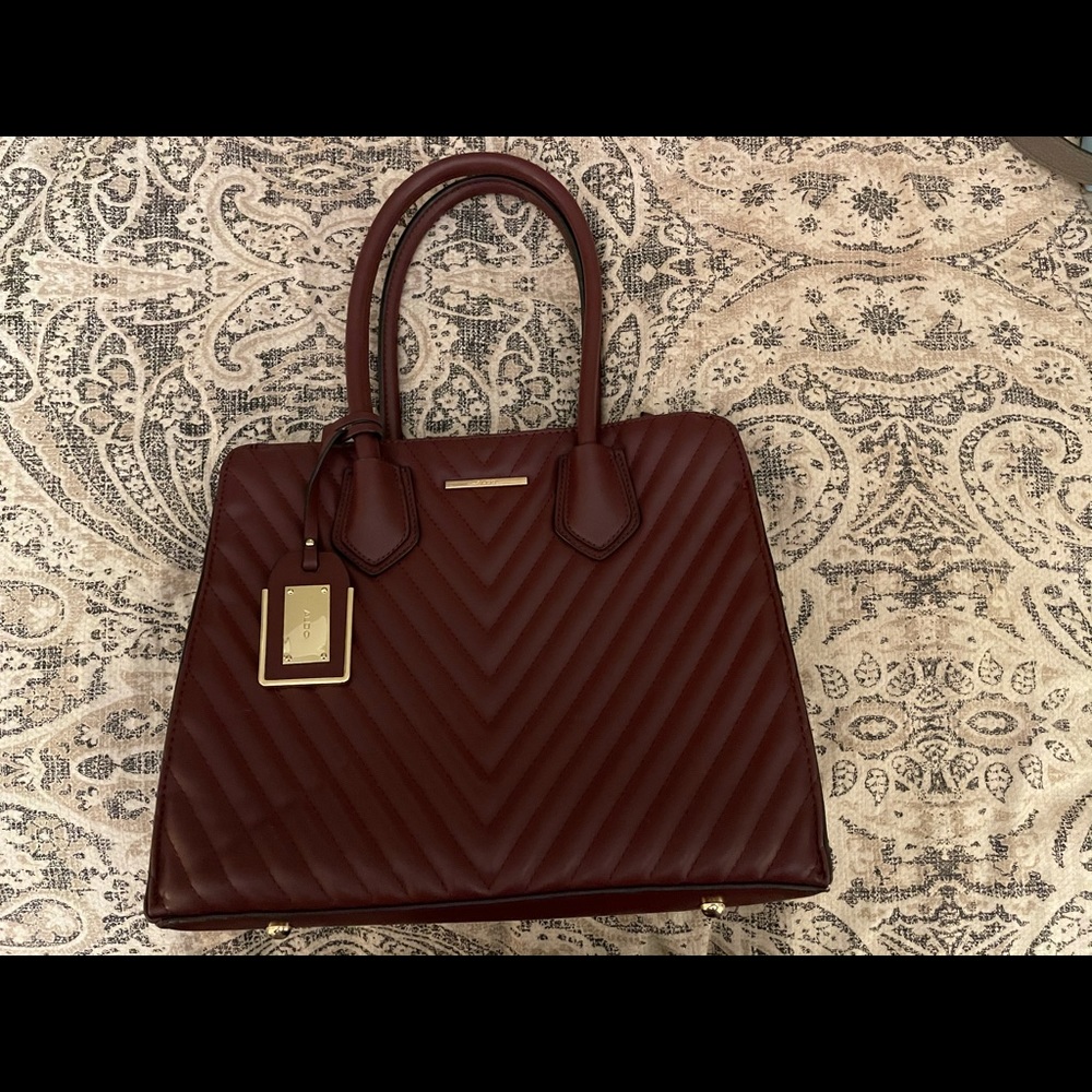 Maroon Aldo purse